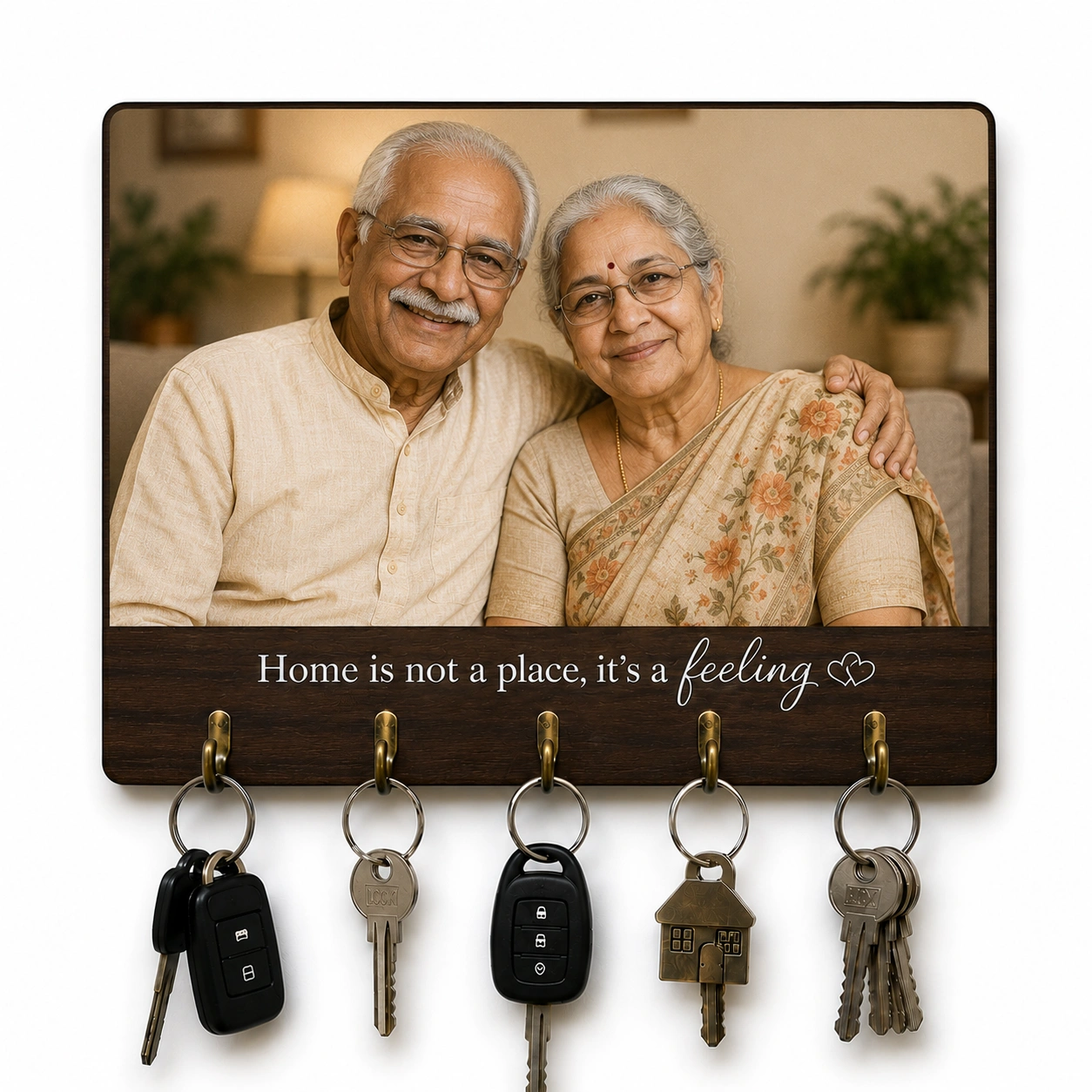 Personalized Photo Key Hanger